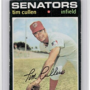 1971 Topps Tim Cullen #566 Senators
