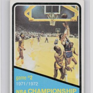 1972-73 Topps 1971-72 NBA Finals Game 2 #155 Knicks
