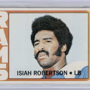 1972 Topps Isiah Robertson RC #215 Rams