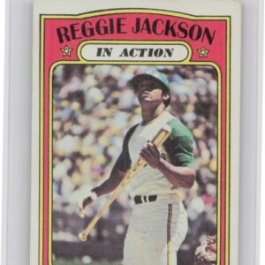 1972 Topps Reggie Jackson #436 Athletics