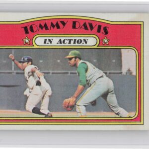 1972 Topps Tommy Davis #42 Athletics