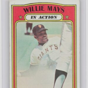1972 Topps Willie Mays #50 Giants