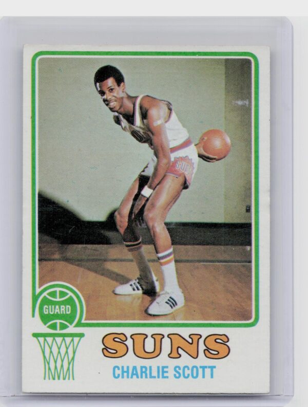 1973-74 Topps Charlie Scott #140 Suns