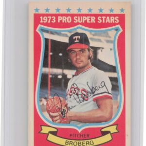 1973 Kellogg's Pro Super Stars Pete Broberg #41 Rangers