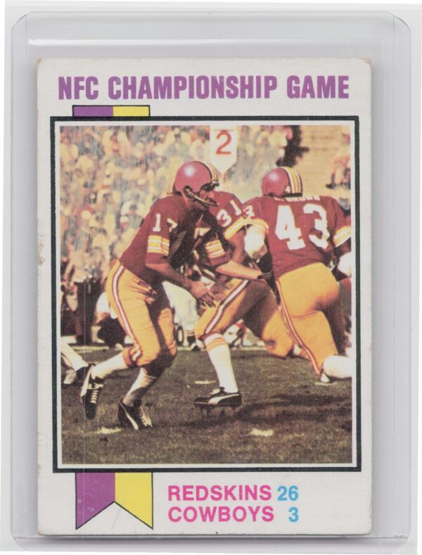1973 Topps 1972 NFC Championship Game #137 Cowboys