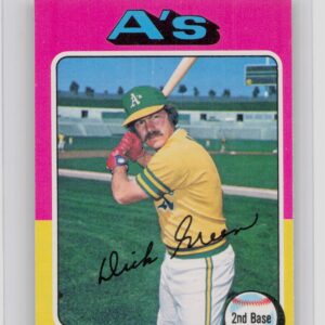 1975 Topps Dick Green #91 Athletics