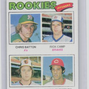 1977 Topps 1977 Rookie Pitchers Batton / Camp / McGregor / Sarmiento RC