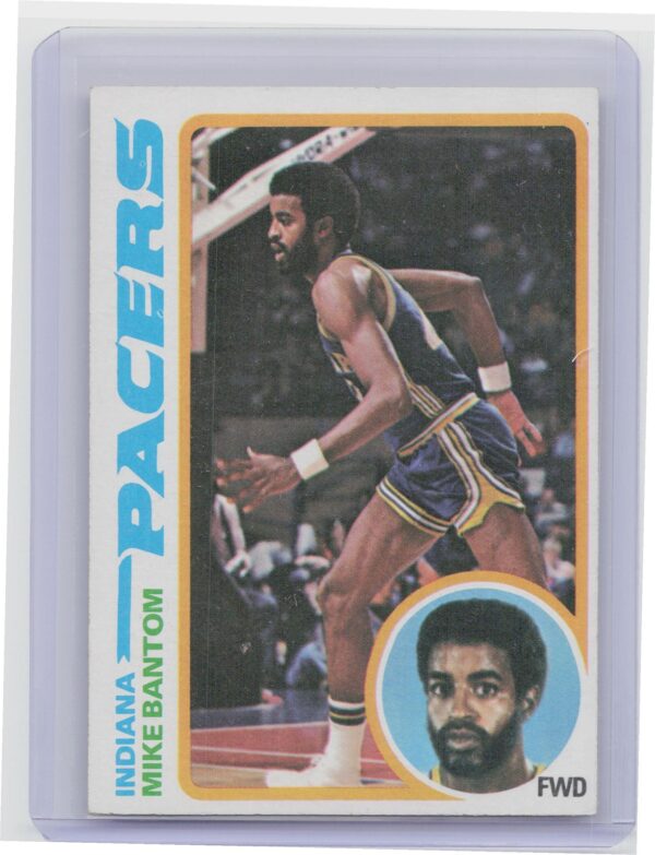 1978-79 Topps Mike Bantom #123 Pacers