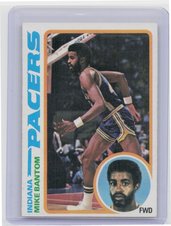 1978-79 Topps Mike Bantom #123 Pacers