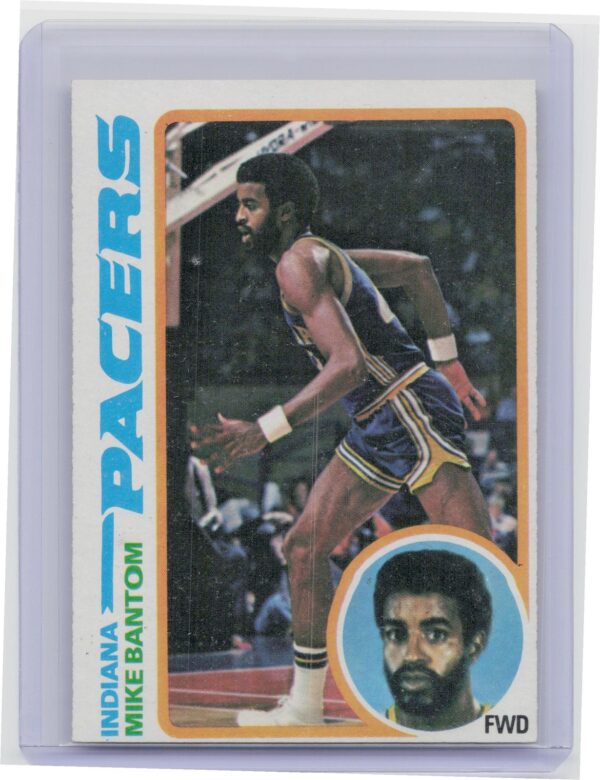 1978-79 Topps Mike Bantom #123 Pacers