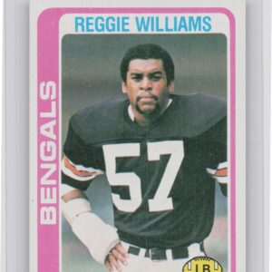 1978 Topps Reggie Williams RC #229 Bengals