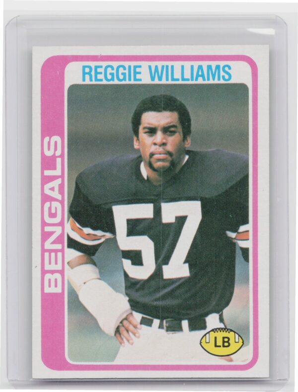 1978 Topps Reggie Williams RC #229 Bengals