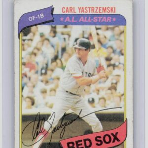 1980 Topps Carl Yastrzemski #720 Sox
