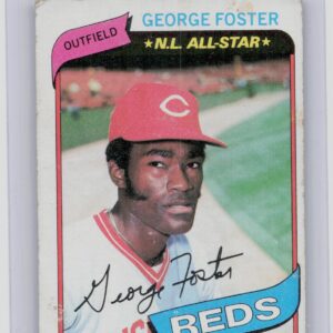 1980 Topps George Foster #400 Reds
