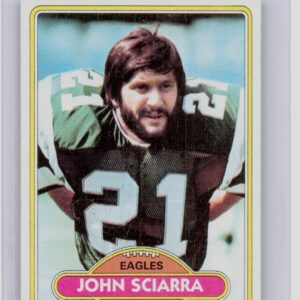 1980 Topps John Sciarra RC #397 Eagles