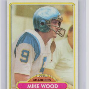 1980 Topps Mike Wood #48 Chargers