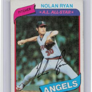1980 Topps Nolan Ryan #580 Angels