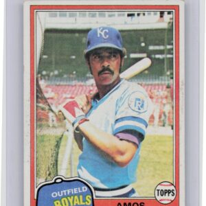 1981 Topps Amos Otis #585 Royals
