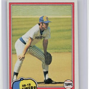 1981 Topps Don Money #106 Brewers