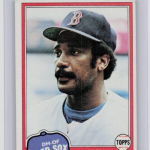 1981 Topps Jim Rice #500 Sox