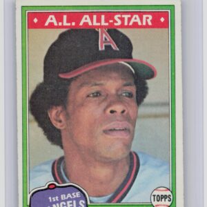 1981 Topps Rod Carew #100 Angels