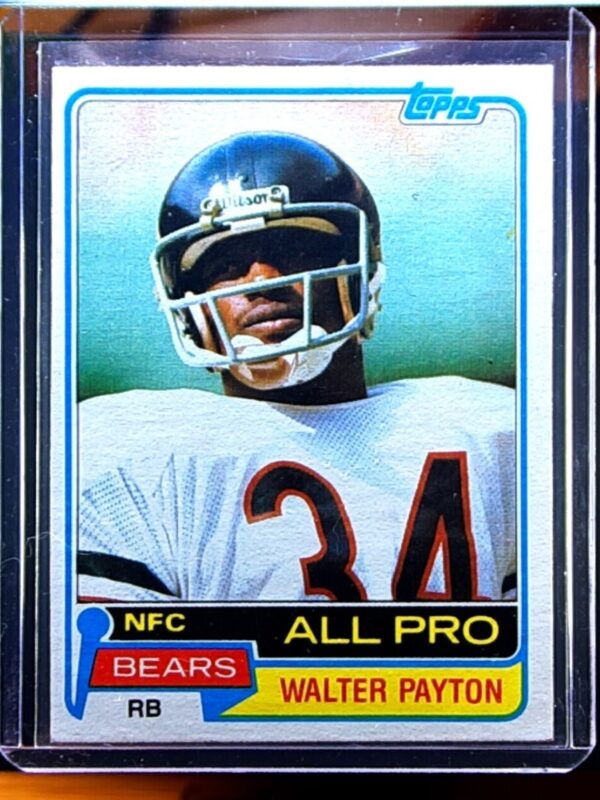 1981 Topps Walter Payton #400 Bears