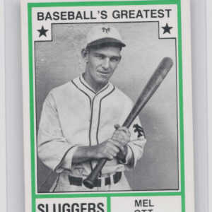 1982 TCMA Baseball's Greatest Sluggers (White Back) Mel Ott #32 Giants