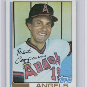 1982 Topps Bert Campaneris #772 Angels