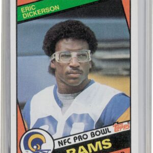 1984 Topps Eric Dickerson RC VAR #280 Rams
