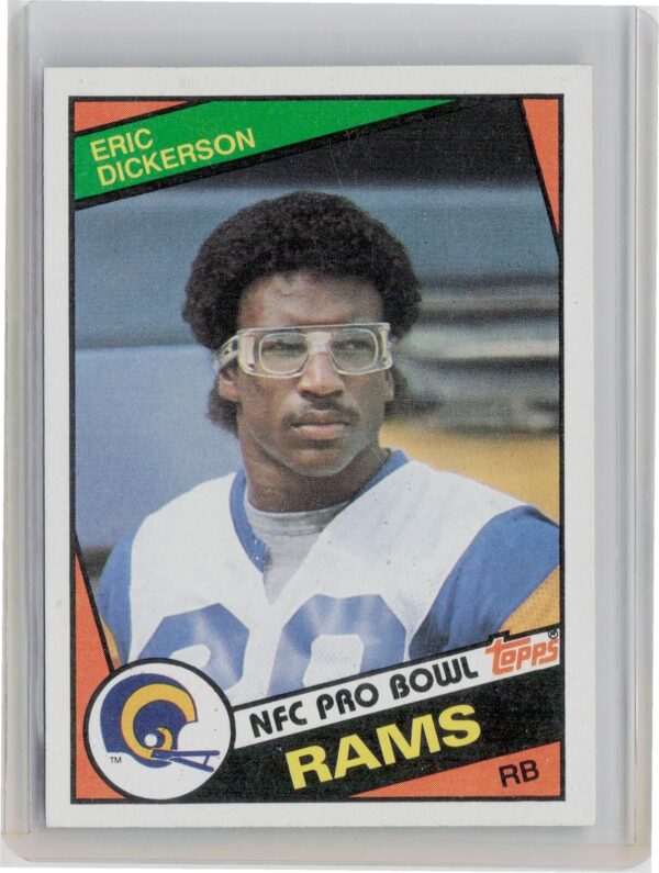 1984 Topps Eric Dickerson RC VAR #280 Rams