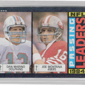 1985 Topps Dan Marino / Joe Montana #192 49ers