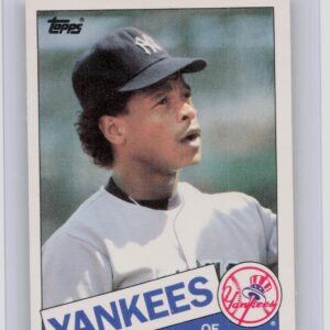 1985 Topps Traded Rickey Henderson #49T Yankees