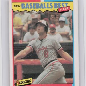 1987 Fleer Baseball's Best Sluggers vs. Pitchers Cal Ripken, Jr. #35 Orioles