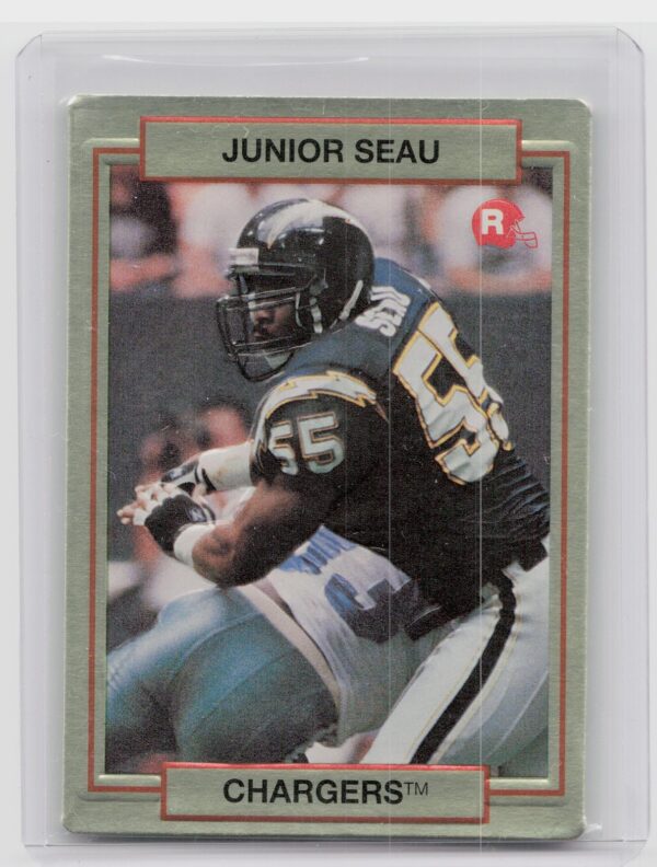 1990 Action Packed Rookie/Update Junior Seau RC #38 Chargers