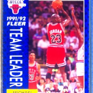 1991-92 Fleer Michael Jordan #375 Bulls