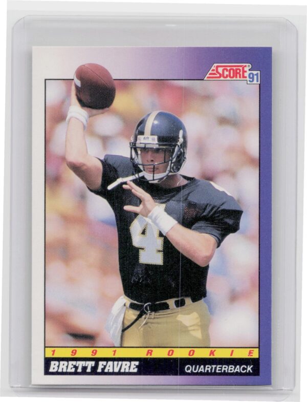 1991 Score Brett Favre RC #611 Eagles