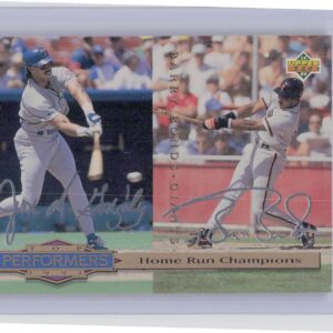 1994 Collector's Choice Juan Gonzalez / Barry Bonds #313 Giants