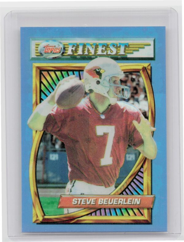 1994 Finest Steve Beuerlein Refractors #54 Cardinals