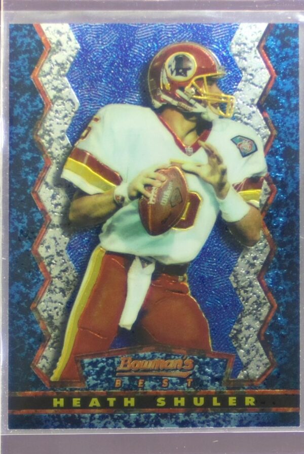 1994 Stadium Club Heath Shuler VAR #13 Redskins Bowman's Best