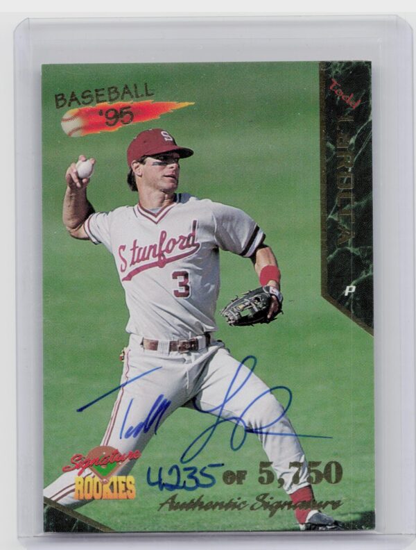 1995 Signature Rookies Todd LaRocca Auto /5750 #29 Orioles Signatures