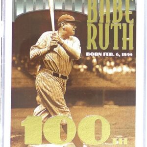 1995 Topps Babe Ruth #3 Yankees 100th Birthday