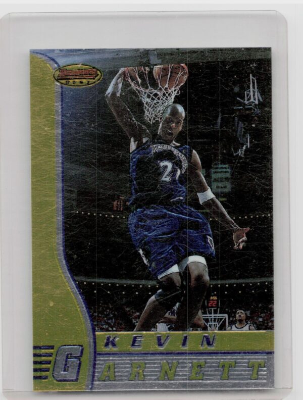 1996-97 Bowman's Best Kevin Garnett #42 Timberwolves