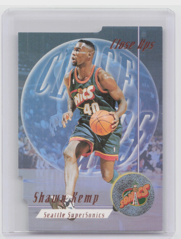 1996-97 SkyBox Premium Shawn Kemp #CU5 SuperSonics Close Ups