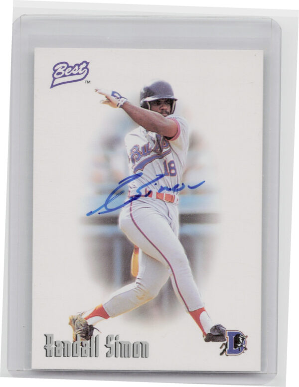 1996 Best Randall Simon AU #NNO Bulls Autographs