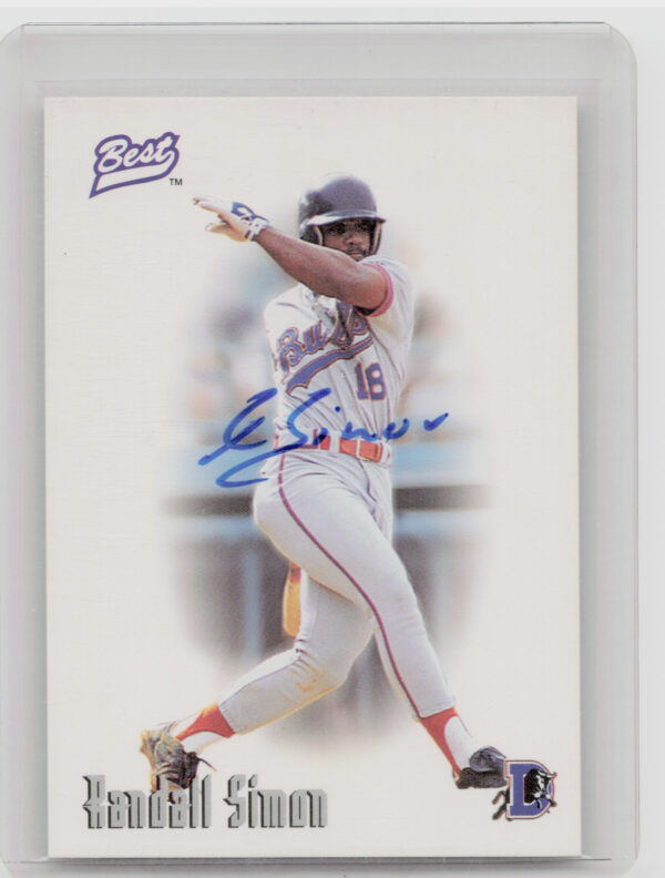1996 Best Randall Simon AU #NNO Bulls Autographs