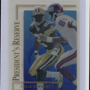 1996 Collector's Edge President's Reserve Craig Newsome #270 Packers