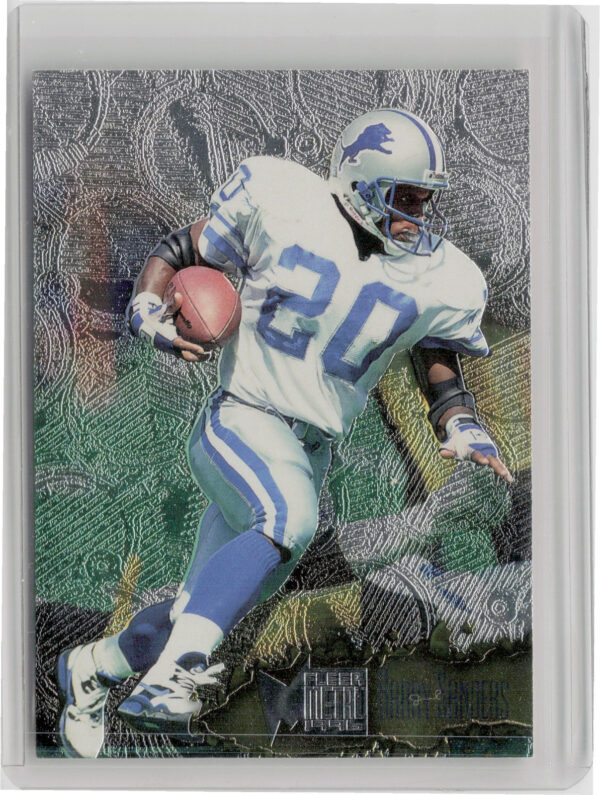 1996 Fleer Metal Barry Sanders #41 Lions