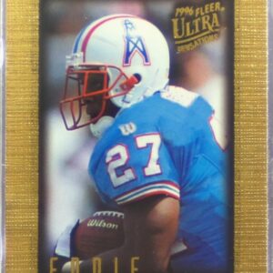 1996 Fleer Ultra Sensations Eddie George RC #41 Oilers