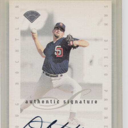 1996 Leaf Signature Series Doug Bochtler AU #NNO Padres Extended Series Autograp