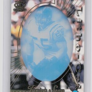1996 Pacific Litho-Cel Junior Seau Silver Cels #Cel-87 Chargers